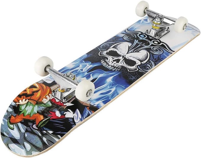 Compleet skateboard voor kinderen, jongeren en volwassenen - dubbel KickMaple Deck Concave Cruiser
