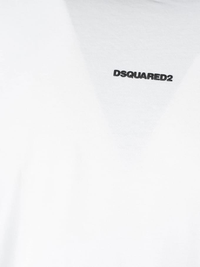 Dsquared2 T-shirt Missy Fit Mannen Wit