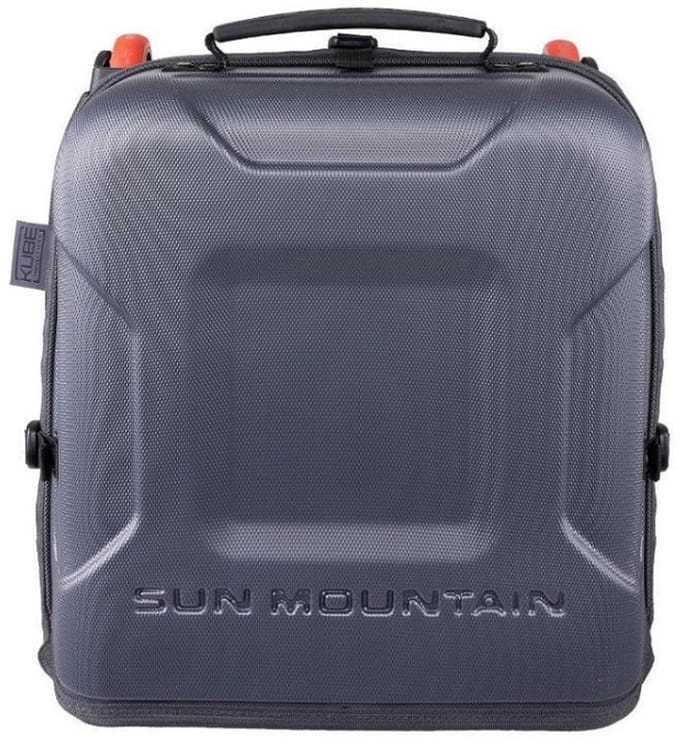 Sun Mountain Kube Golf Travelbag Steel-Black-Rush Red