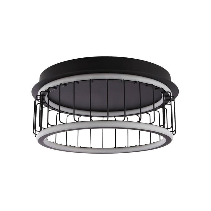 Searchlight LED plafondlamp Cage Ø 40cm