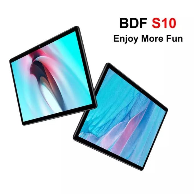 Tablet PC 10.1 Inch Android 11 Octa Core 4GB/64GB Tablet 3G LTE Telefoongesprek GPS 1280*800 IPS met Cover Case Add keyboard case zwart