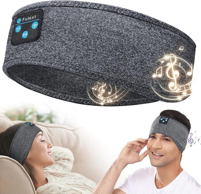 Comfortabele Bluetooth Slaap Hoofdtelefoon Hoofdband voor Ontspanning en Yoga
