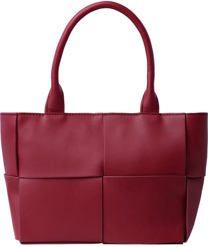 Tas- Mini shopper - rood - crossbody - schoudertas - yehwang- Kerst