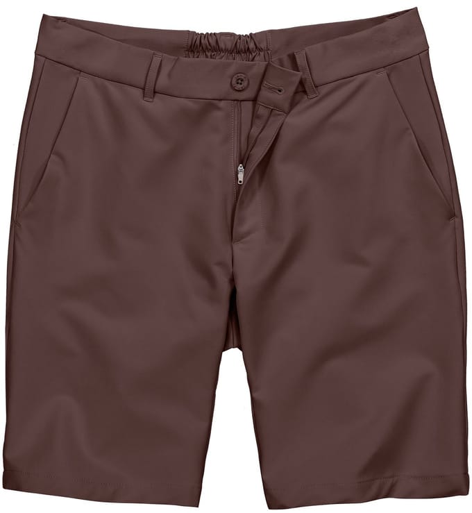 JAY-PI - Heren - Functionele bermuda golf waterafstotend QuickDry - Donkerbruin - Maat 68