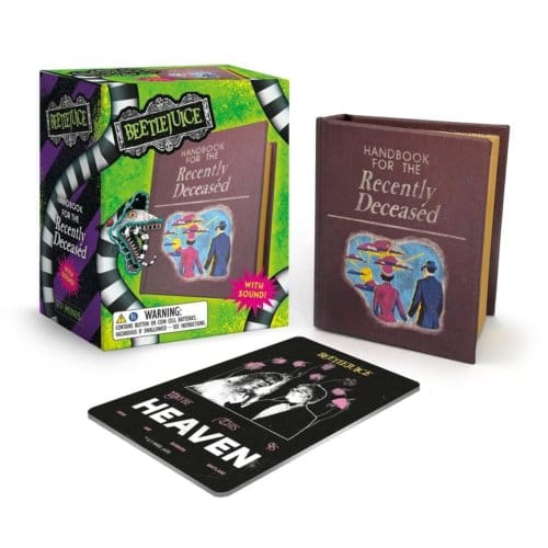 Beetlejuice Talking Handbook For The Recently Deceased [with Battery] - Rp Minis - Running Press