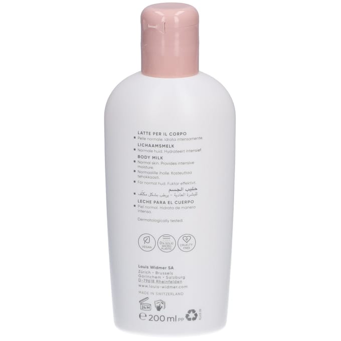 Louis Widmer Body Lotion - Zonder Parfum 200 Lichaamsverzorging