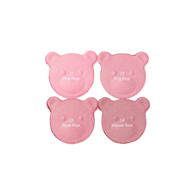Dasique, My Bear Collection, Blending Mood Cheek, 17 Mauve Bear, 8,8 g (0,31 oz) pink