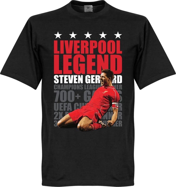 Steven Gerrard Legend T-Shirt - M