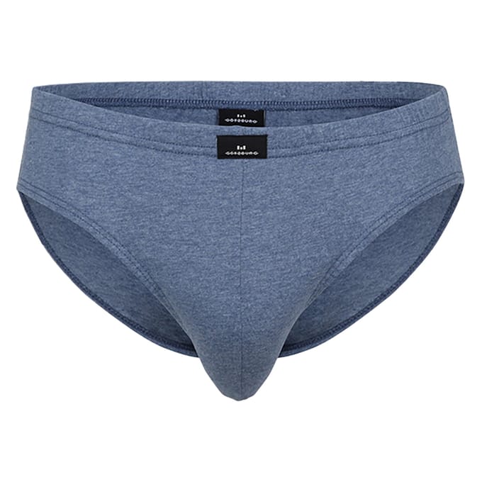 Gotzburg heren slips (5-pack) - blauw en grijs