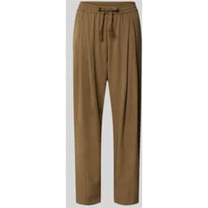 regular fit Smalle broek van viscosemix