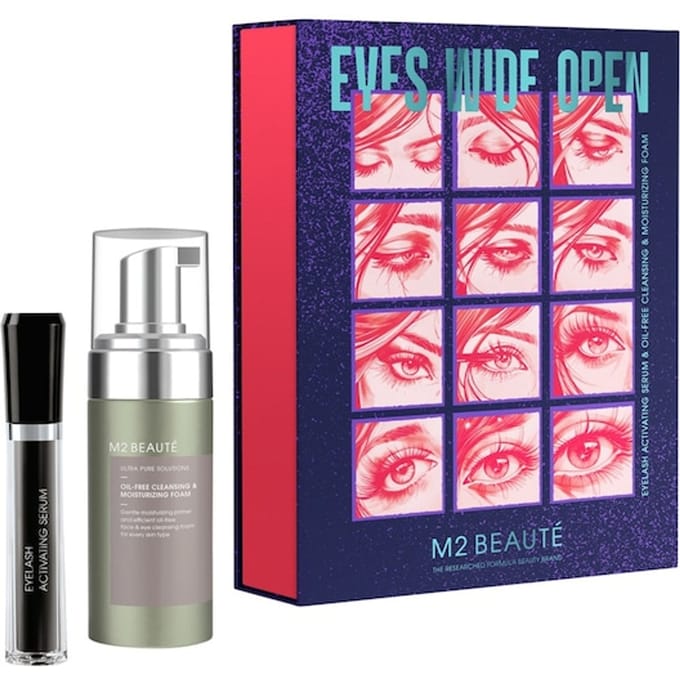 M2 BEAUTÉ Oogverzorging Eyes Wide Open Bundle Reinigend schuim Dames