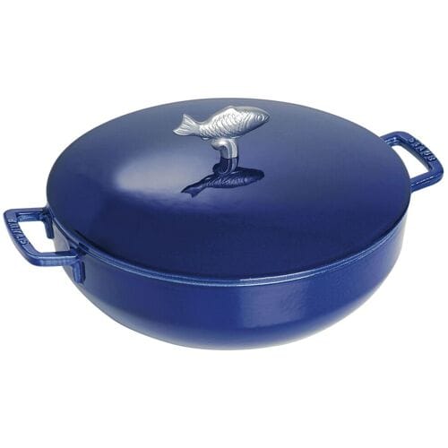 STAUB SPECIALITIES - Bouillabaisse pot - Ø 280mm - Gietijzer - Donkerblauw