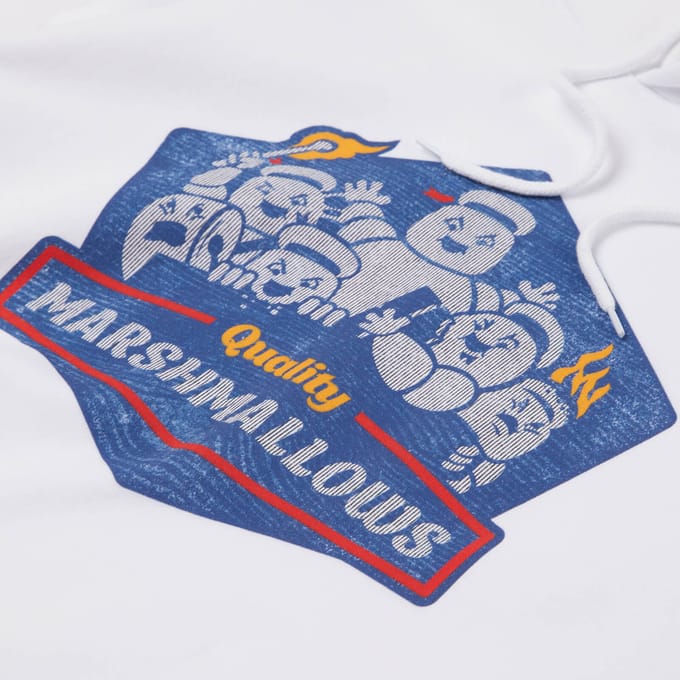 Ghostbusters Marshmallows Unisex Hoodie - White - M
