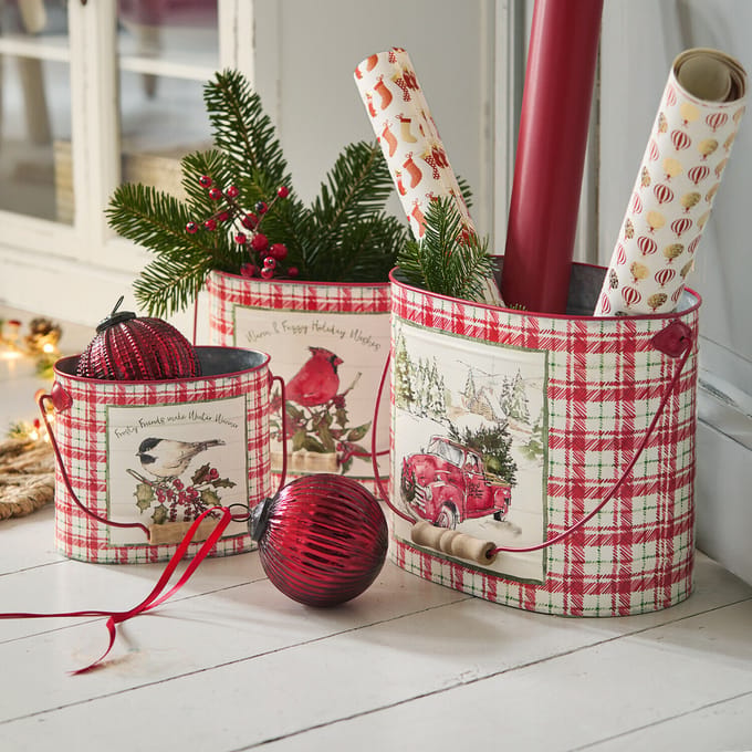 LOBERON Sieremmer set van 3 Fuzzy rood