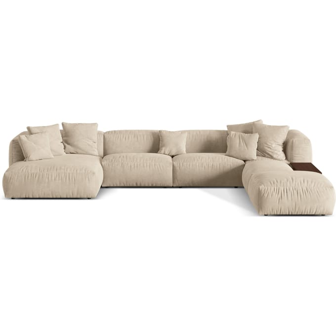 5-zits U-bank Martina rechts velvet | Micadoni