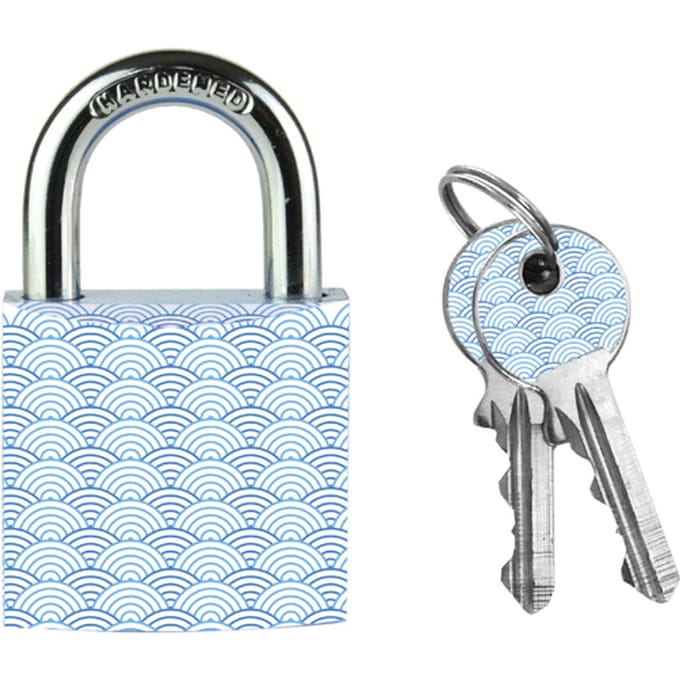 Hangslot Masterlock 30mm golven motief