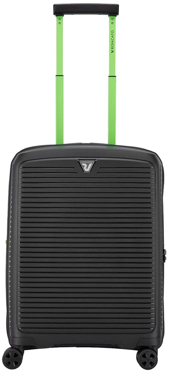 Roncato Arcade Handbagage Spinner 55 cm - Uitbreidbaar 40/47 liter - 55x40x20/25 cm - nero