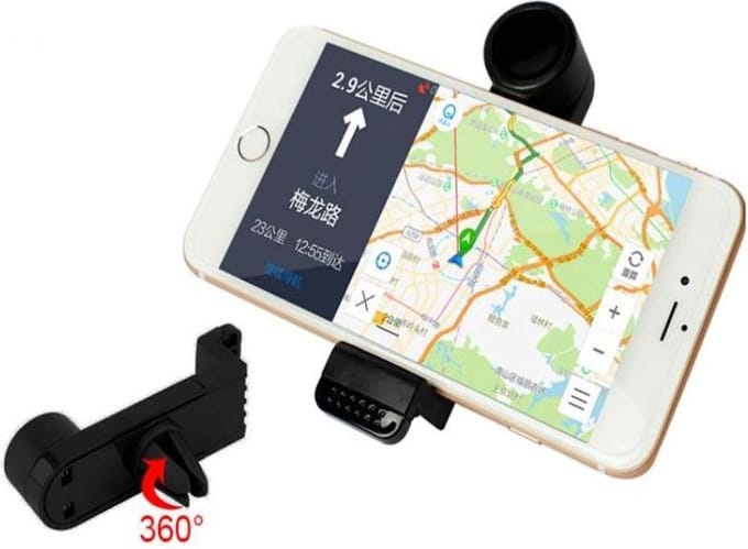 New Age Devi - Universele Auto Telefoonhouder - Rood | Auto Telefoonhouder