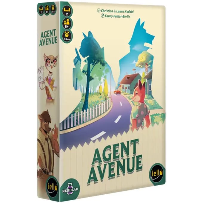 Bordspel Agent Avenue IELLO