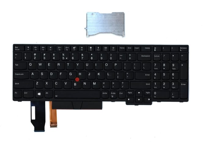Lenovo Lite-On - Notebook replacement keyboard - Engels (US international) - Zwart