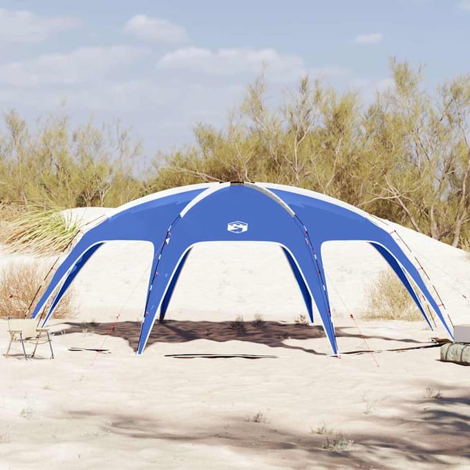 vidaXL - Partytent - waterdicht - azuurblauw