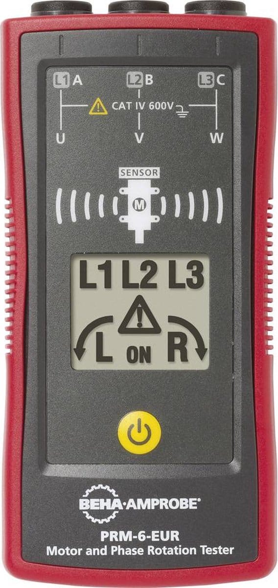 Beha Amprobe PRM-6-EUR Draaiveldmeter CAT IV 600 V LCD