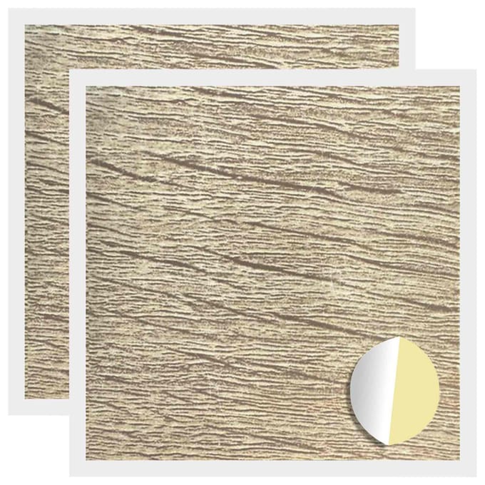 vidaXL - Zelfklevende - schroefcover - 2 - st - Sonoma - Eik - Ø - 20 - x - 0,5 - mm
