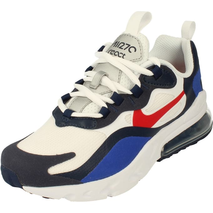 Nike Air Max 270 React GS Witte Sneakers