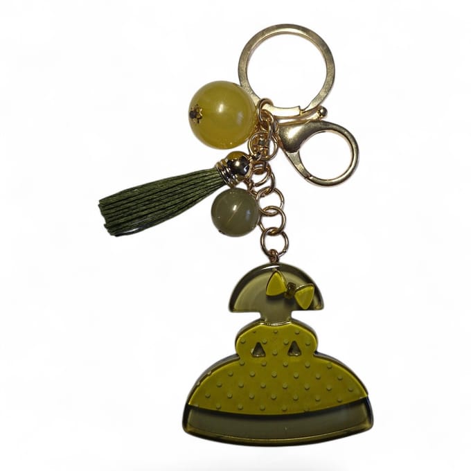 Hõbe - Meninas - Sleutelhanger - Messing - Kunsthars - Groen - Gouden -
