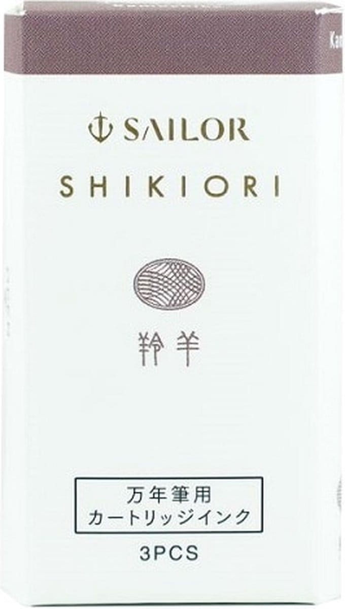Sailor Inktpatronen, Shikiori / Kamoshika Sansui, Set van 3