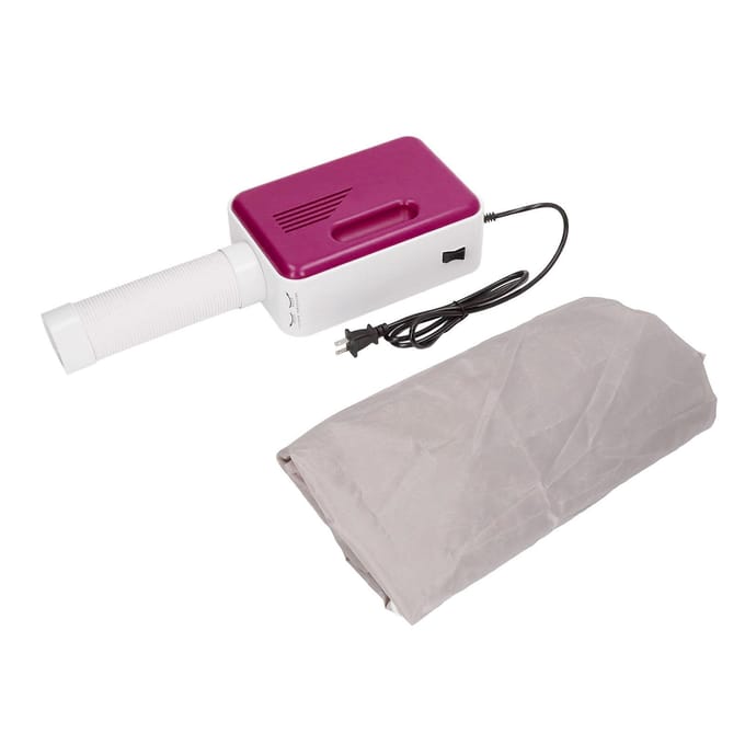 Sèche-linge électrique portable multifonction mini avec housse en tissu pour l'extérieur violet