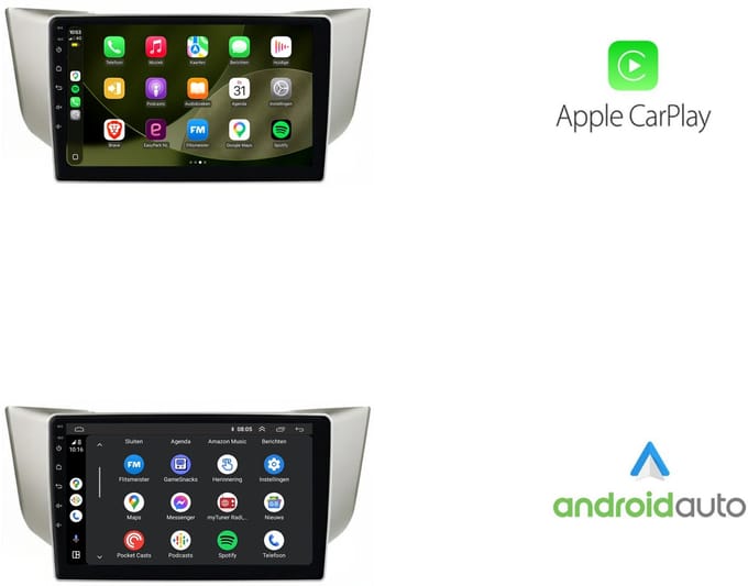 CarPlay autoradio geschikt voor Lexus RX | 2003 t/m 2009 | Android 13 | Draadloos Apple CarPlay & Android Auto | 2GB + 32GB | 8-Core processor | Davilon | 2025 model | 2003 2004 2005 2006 2007 2008 2009 | Bluetooth & Wifi