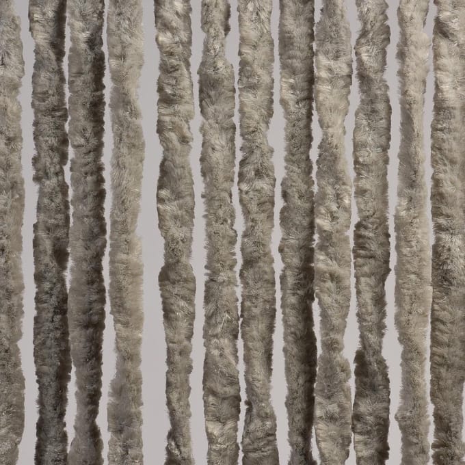 Luxe Kattenstaart Vliegengordijn - 100 x 220cm - Grijs