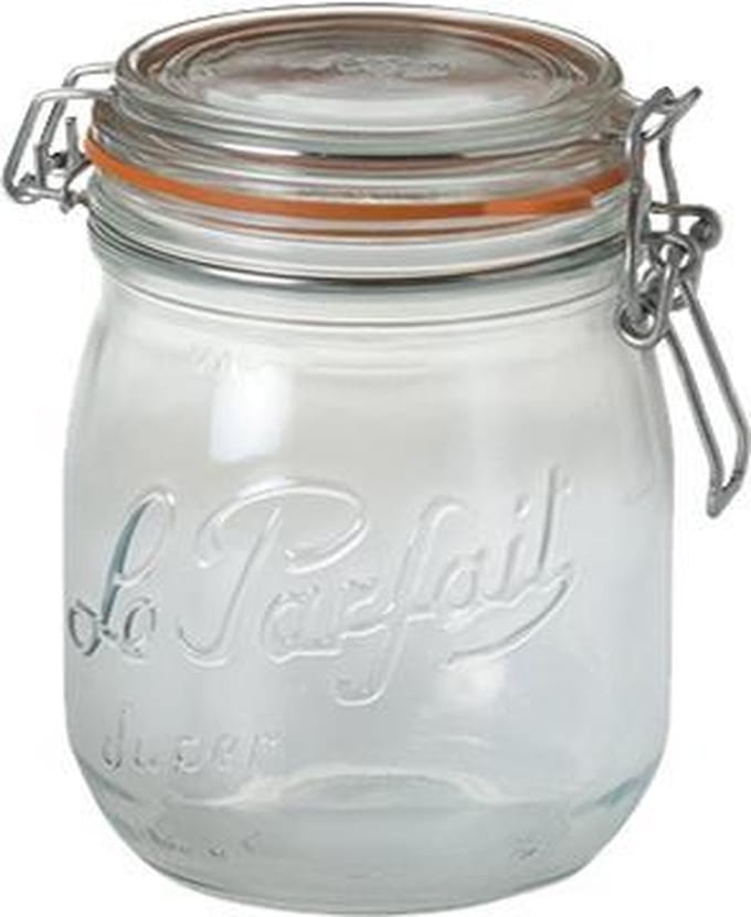 Le Parfait Super Weckpot - Ø 85 mm - 0,5 L - Set-6