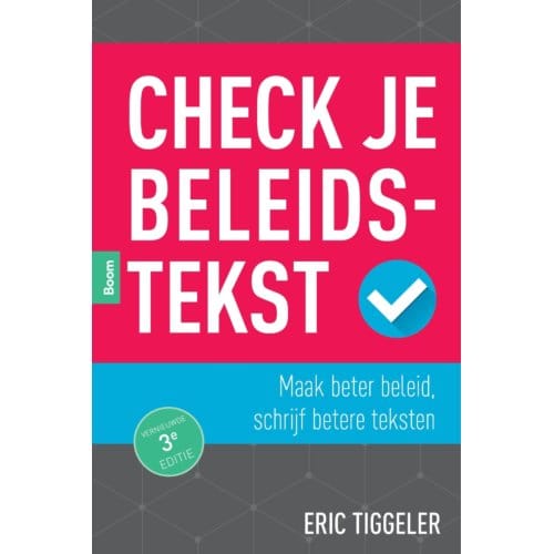 Check Je Beleidstekst - Eric Tiggeler