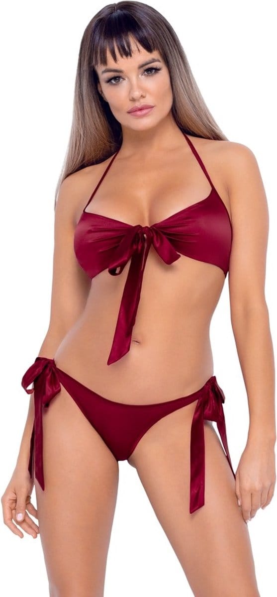 Sensuele Lingerie Set met Strikken