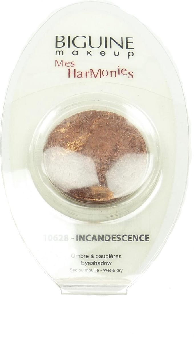 BIGUINE MAKE UP PARIS MES HARMONIES - Oogschaduw ogen kleur cosmetica - 0.8g - 10628 Incandescence