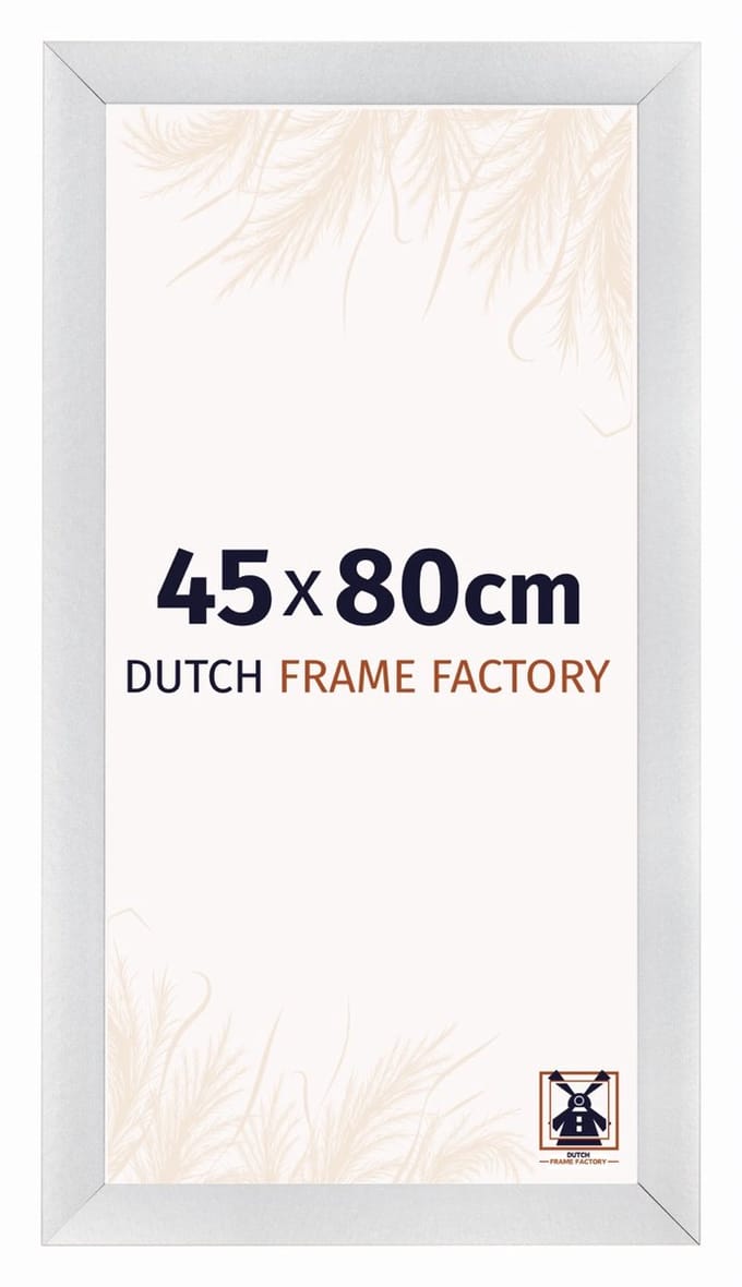 Fotolijst 45x80 cm - MDF - Zilver Mat - Praag