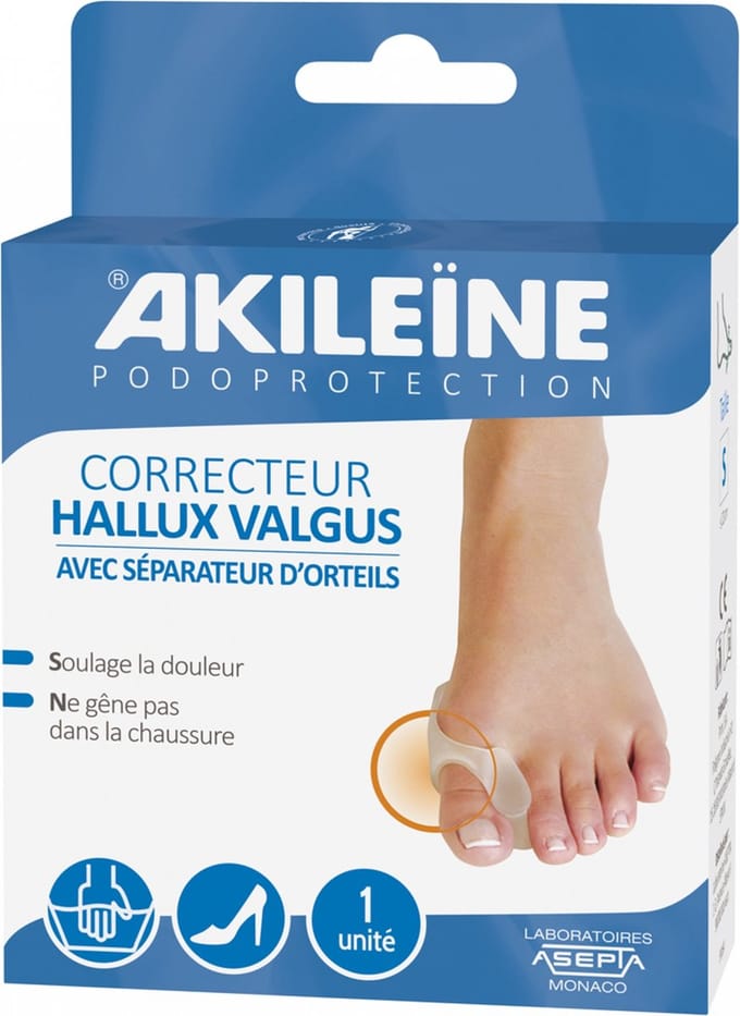 Akileïne Podoprotection Hallux Valgus Corrector met Teenseparator