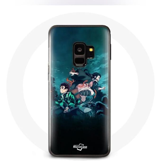 Coque pour Samsung Galaxy S9 plus Demon Slayer Manga Tanjiro et Nezuko
