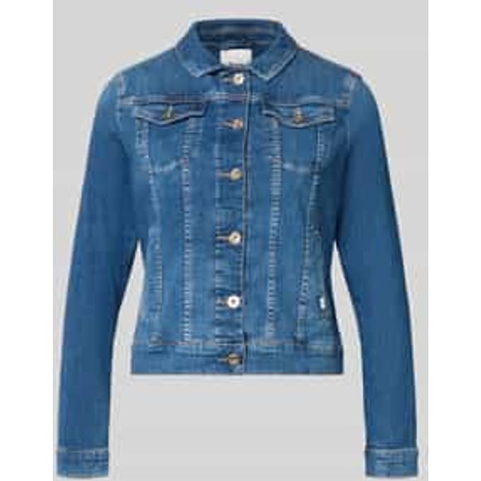 Brax Dames Denimjas  Style MIAMI, denim blauw regular, maat 40