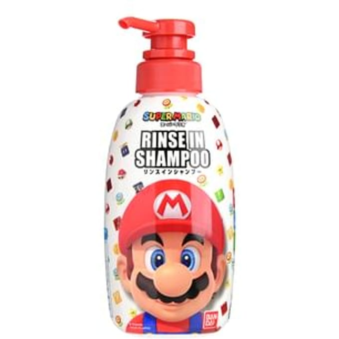 Bandai - Nintendo Super Mario Rinse In Shampoo 300ml