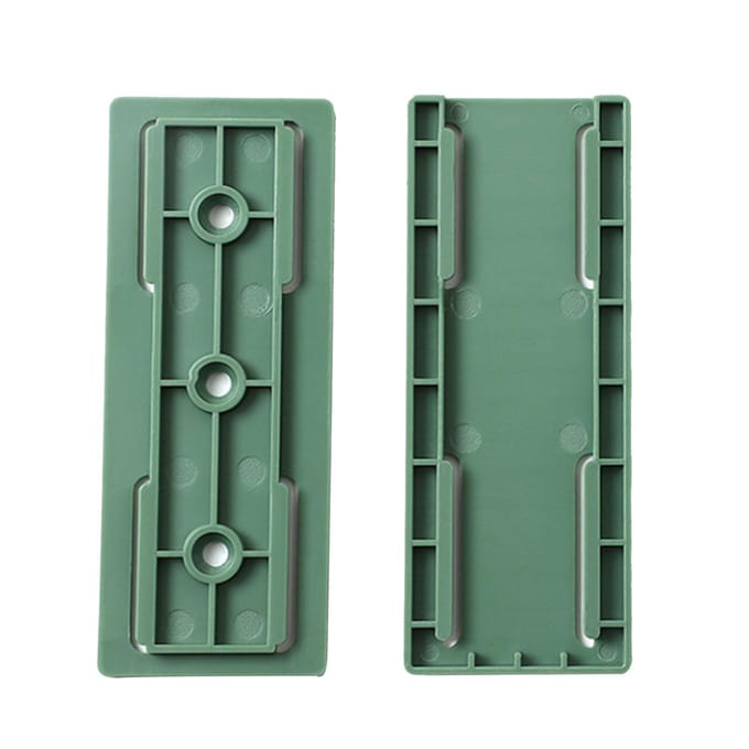 Support de prise adhésif sans perforation, fixation de prise de bureau auto-adhésive, fixation de prise de gestion de câbles gray