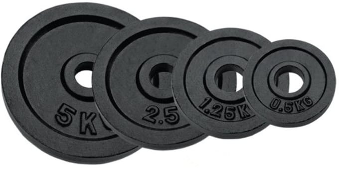 NexGen Halterschijven l 2 x 10 kg