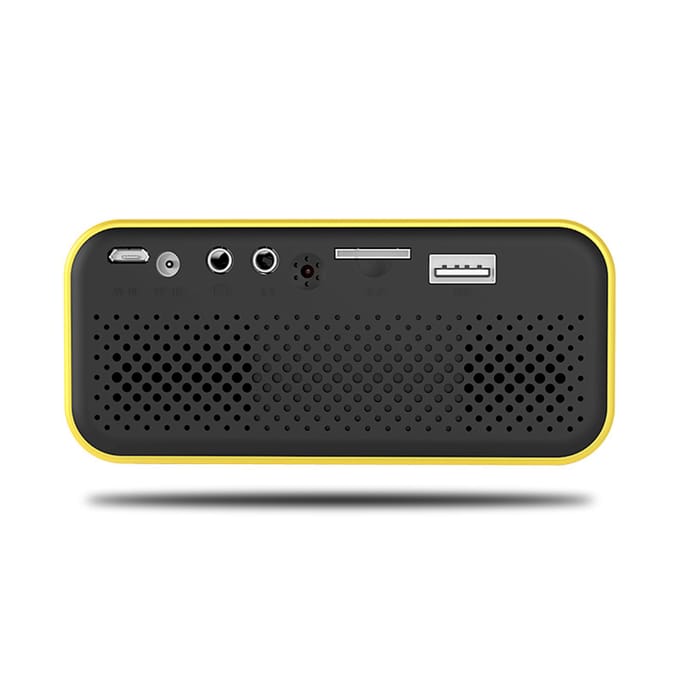 Mini Projector Home Theater Digitale Projector geel
