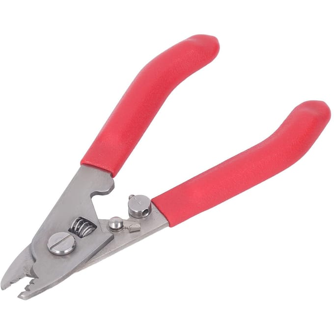 Glasvezelstripper RVS 3-poorts draadstriptang Vezelstripgereedschap red