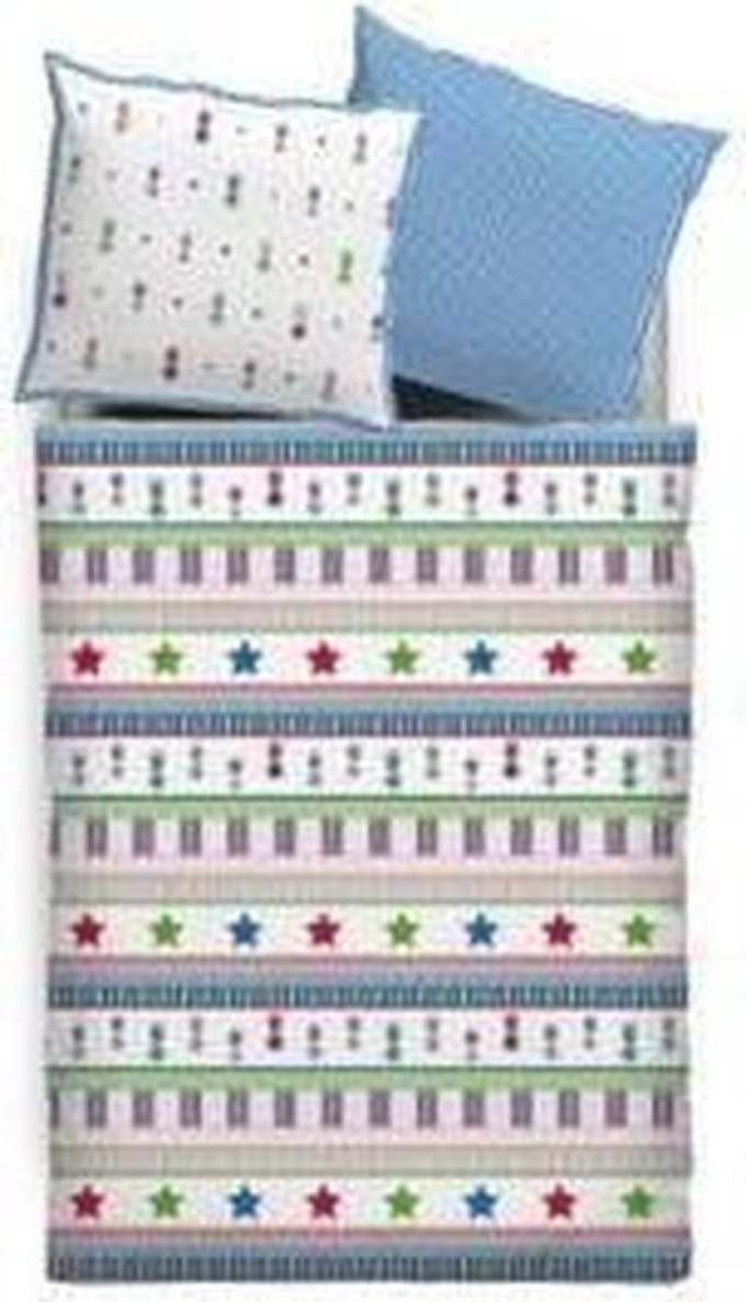 LIEF! Winners Dekbedovertrek - Junior - 120x150 + 50x60 cm - Blue