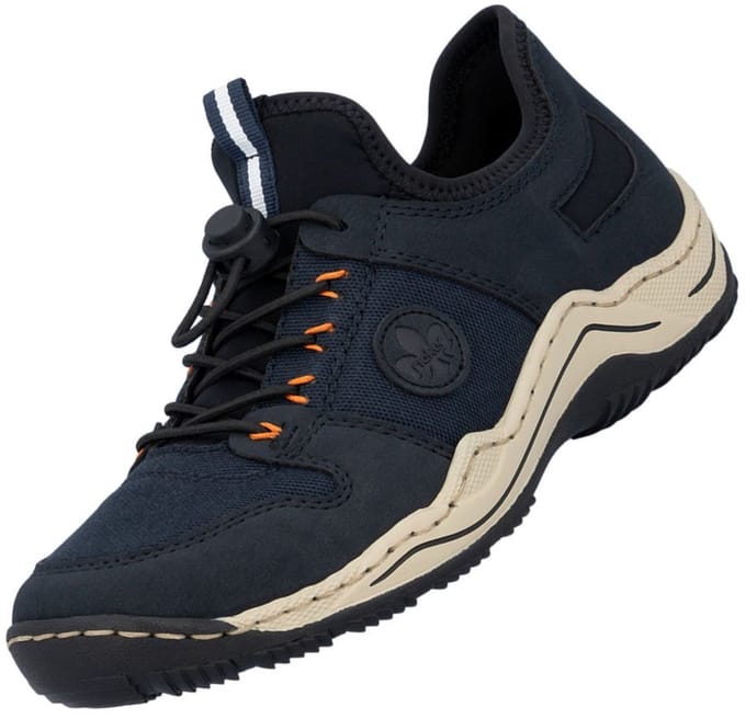 Rieker dames slip-on schoenen donkerblauw