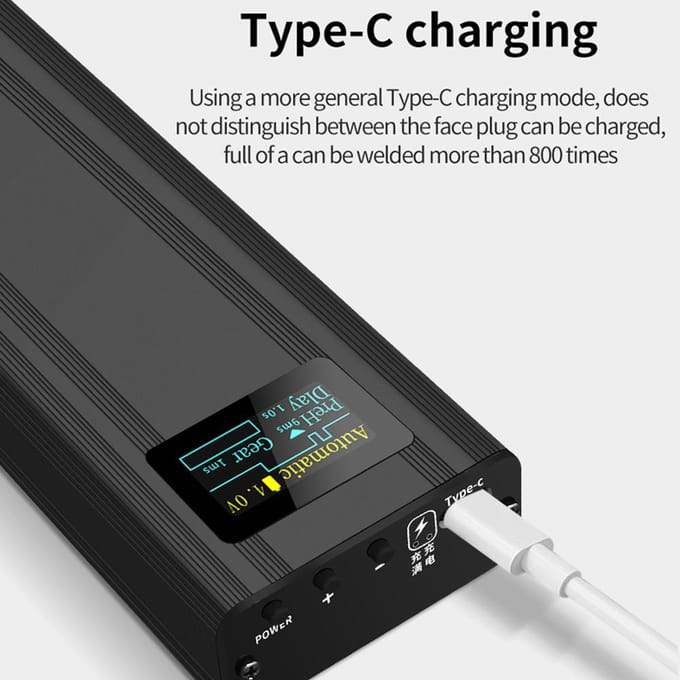 Panneau de commande de Machine à souder par points réglables, 80 vitesses de puissance, affichage numérique pour le soudage