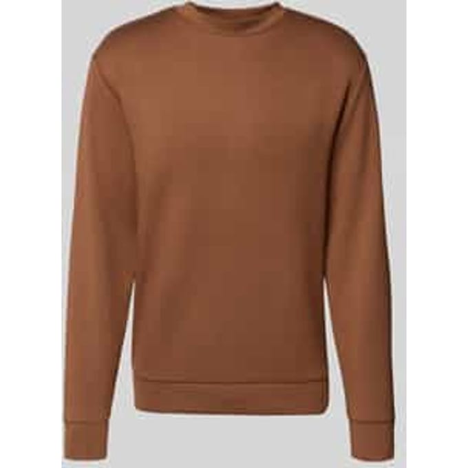 Regular fit sweatshirt van viscosemix, model 'EMANUEL'